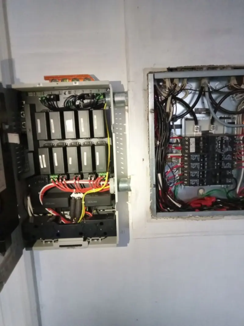 Electrical panel upgrade completed for Indoor Lighting Installation in Anacortes